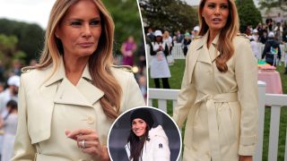 Il cappotto di Pasqua di Melania Trump firmato da uno dei brand preferiti di Meghan Markle