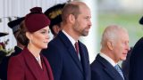 Il principe e la principessa di galles si preparano per un grande incontro con re carlo