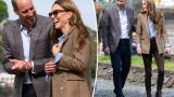 Kate Middleton sfoggia un  taglio di capelli in jeans slim con il principe William per l’anniversario di matrimonio