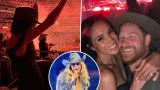 Harry e meghan ballano al concerto di beyoncé in stile western