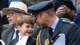 Il gesto inaspettato di prince louis per papà prince william