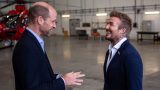 David beckham contatta pubblicamente il principe william dopo il riconoscimento di cavaliere