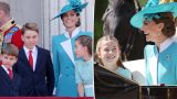 Kate Middleton si diverte con i suoi figli al primo Trooping the Colour dopo la remissione dal cancro