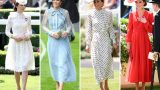 I look di kate middleton al royal ascot nel tempo