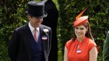 Princess eugenie e il marito si divertono al royal ascot