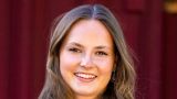 Princess ingrid alexandra incanta con abito corsetto vivienne westwood e tiara scintillante