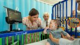 Sophie winkleman in visita emozionante all’ospedale con il supporto della principessa del Galles