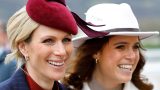 Momento emozionante di zara tindall con la cugina principessa eugenie